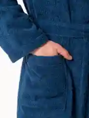 Морской халат мужской, махровый, хлопок