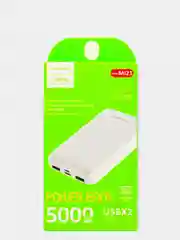 Внешний портативный аккумулятор powerbank MIAMI MI21, 5000mAh, белый