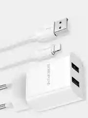 Зарядное устройство BOFOFONE BA53A Powerway EU набор с кабелем lightning