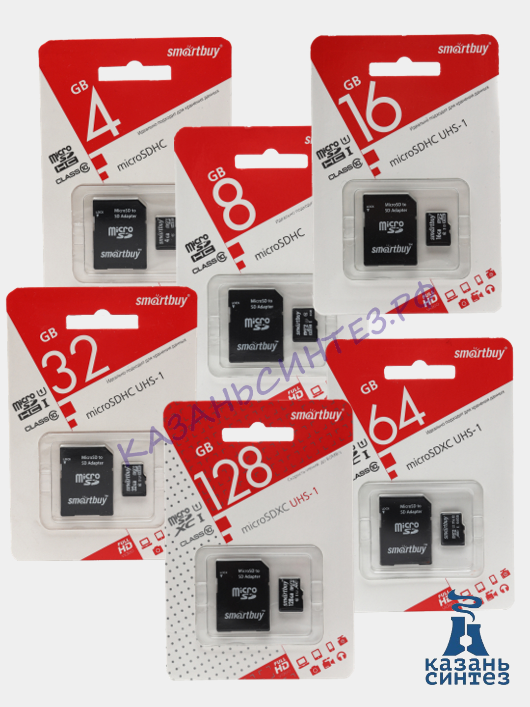 Карта памяти microsd smartbuy 4gb