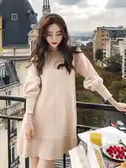 Бежевый платье Алайя