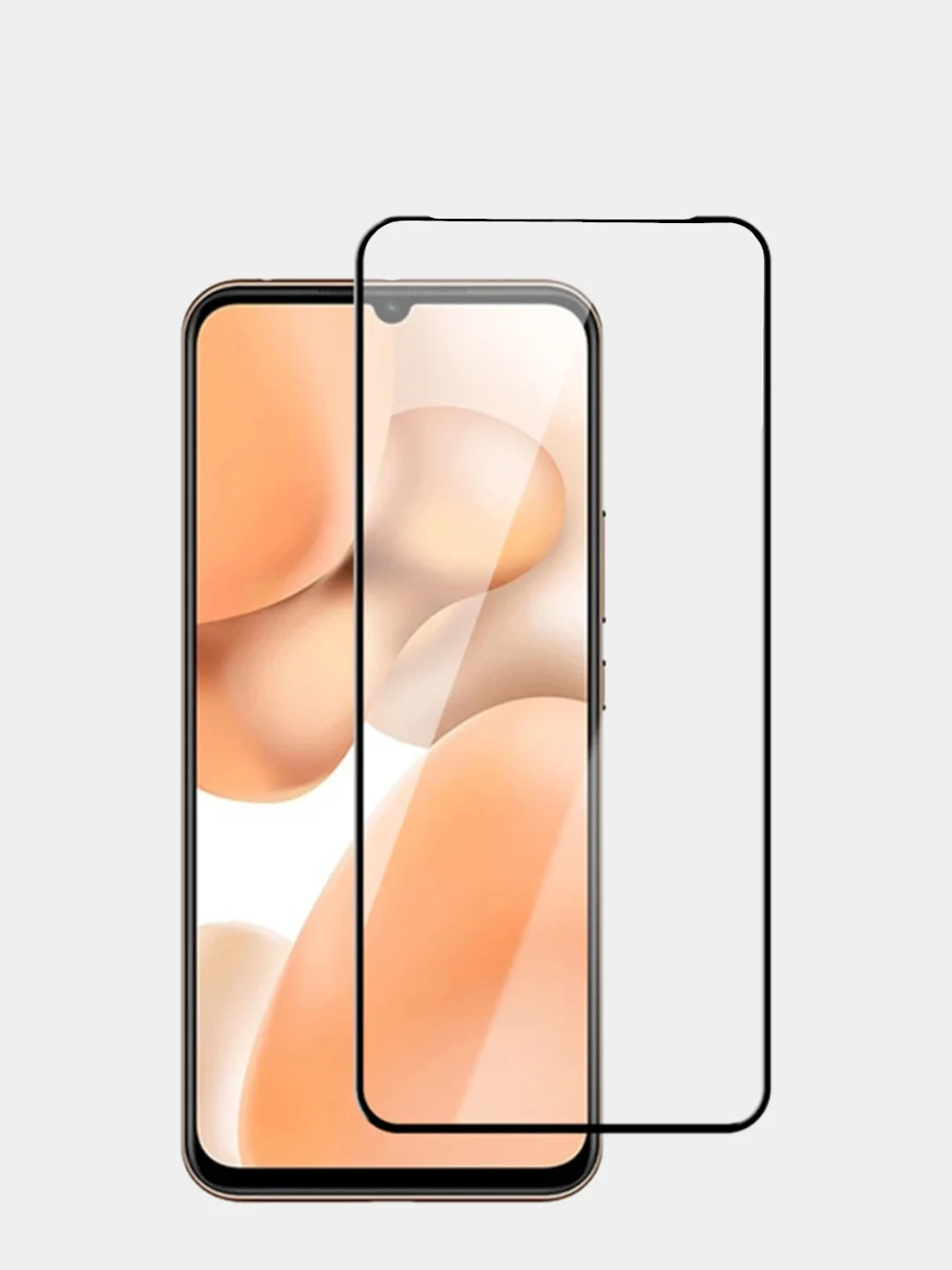 Черный защитное стекло 9D Xiaomi Poco M3 Pro / Redmi Note 10T / Redmi 10 / Redmi Note 11 NFC 4G