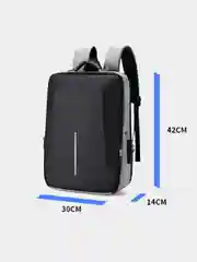 Мужской дорожный школьный рюкзак с usb  для зарядки и с кодовым замком, чемодан
