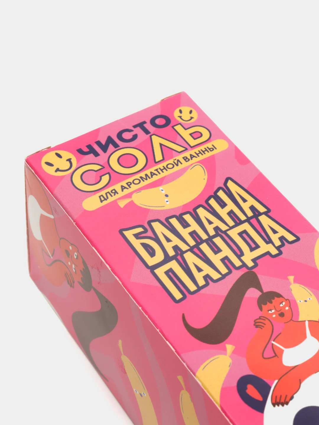 Чисто СОЛЬ для ванны Банана панда, 650 г