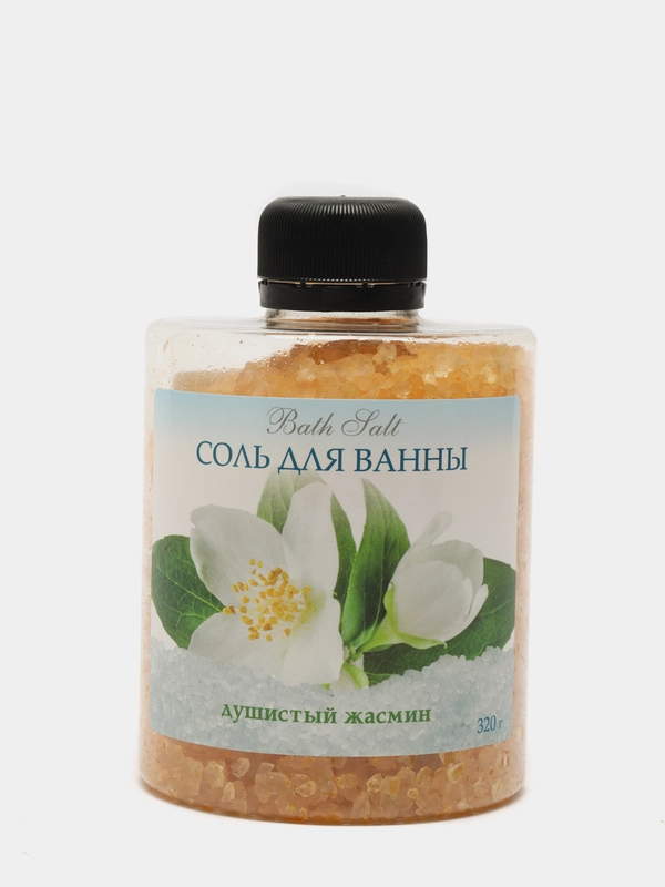 Соль для ванн морская "Душистый жасмин", ароматизированная, 320 г