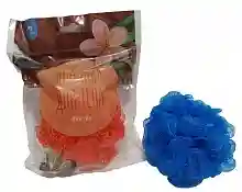 Желтый мочалка для тела бантик