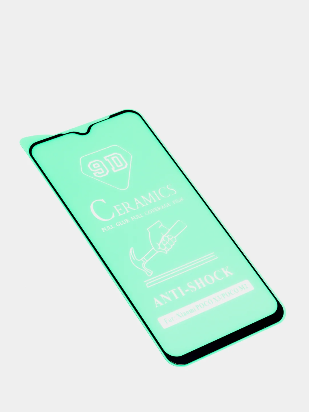 Защитное керамическое стекло для Xiaomi Poco X3 / Samsung A71 / S10 Lite / A81 / M51