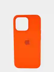 Оранжевый чехол Silicone Case для iPhone 13, 13 Pro, 13 Pro Max