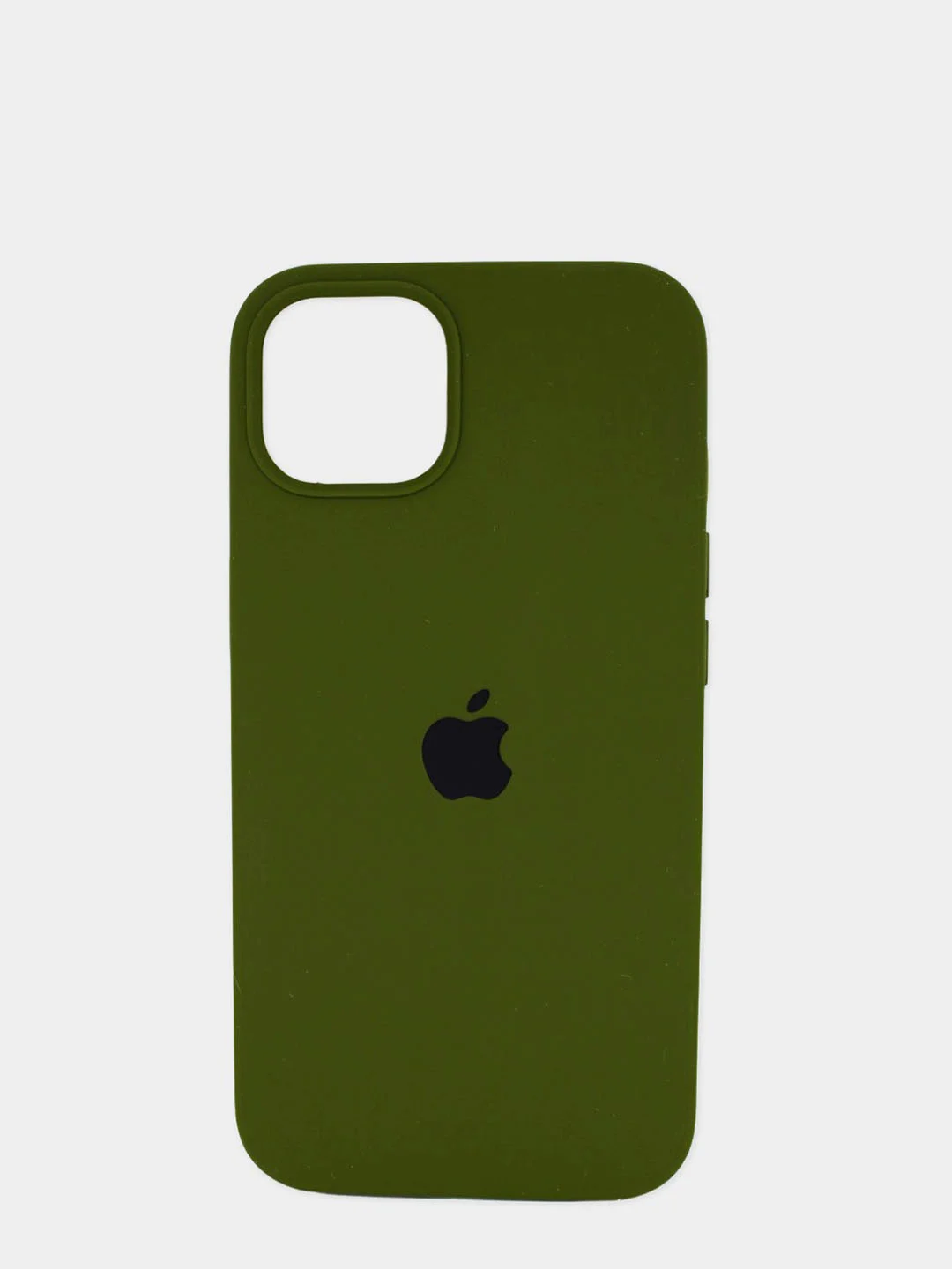 Зелёный хаки чехол Silicone Case для iPhone 13, 13 Pro, 13 Pro Max