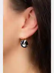 Золотой серьги со стразами, женские