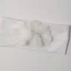 Белый детская повязка