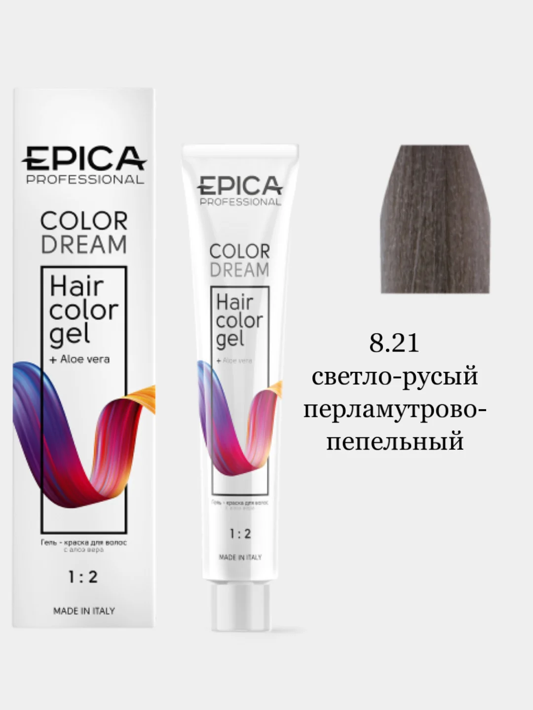 Гель-краска для волос Color Dream Epica Professional, 6-8 УГТ, 100 мл