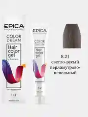 Гель-краска для волос Color Dream Epica Professional, 6-8 УГТ, 100 мл