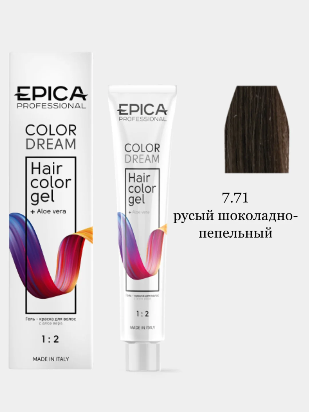 Гель-краска для волос Color Dream Epica Professional, 6-8 УГТ, 100 мл