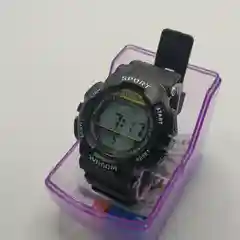 Черный подростковые электронные часы