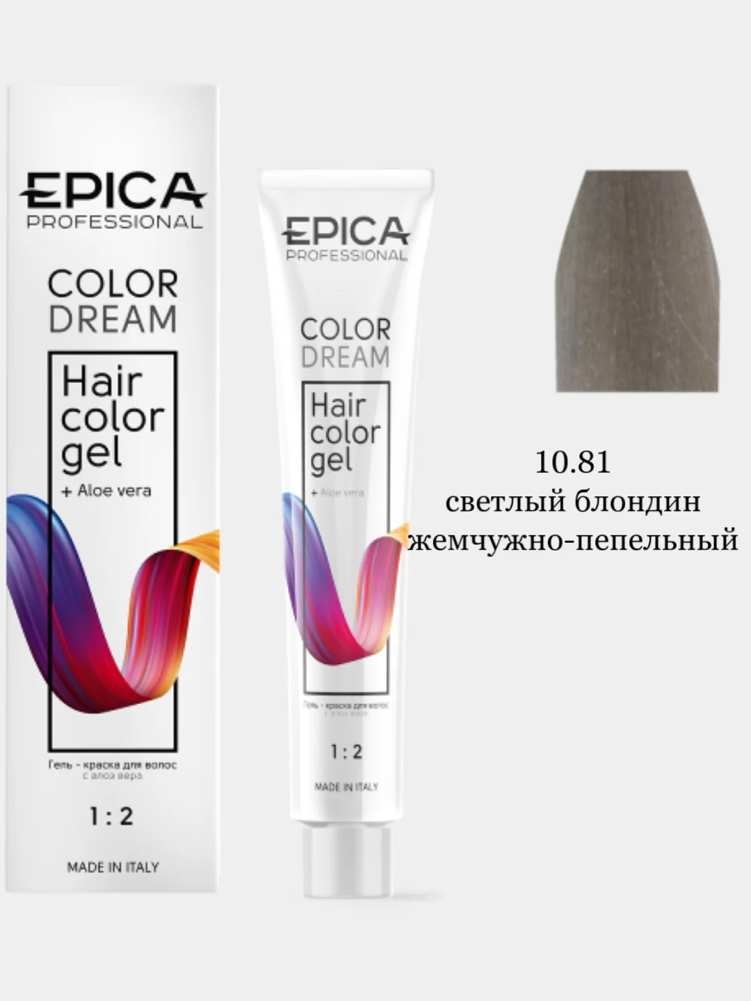 Гель-краска для волос Color Dream Epica Professional, 9-10, 100 мл