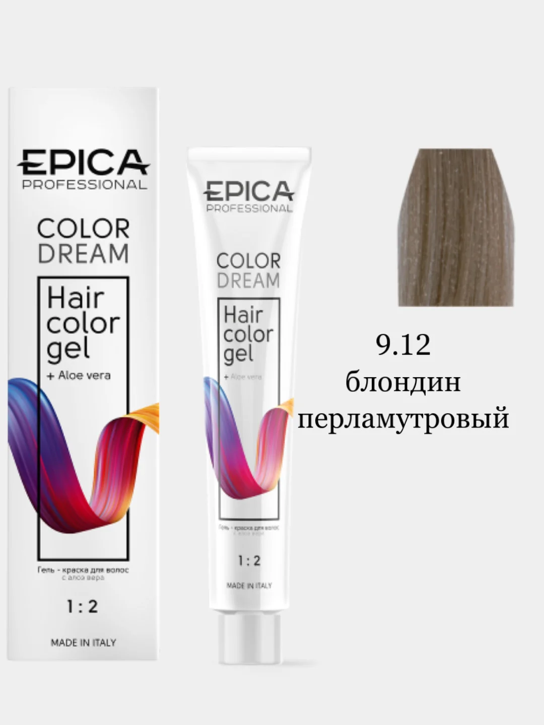 Гель-краска для волос Color Dream Epica Professional, 9-10, 100 мл