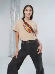 Красный сумка поясная