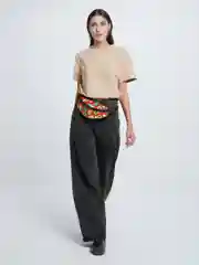 Красный сумка поясная