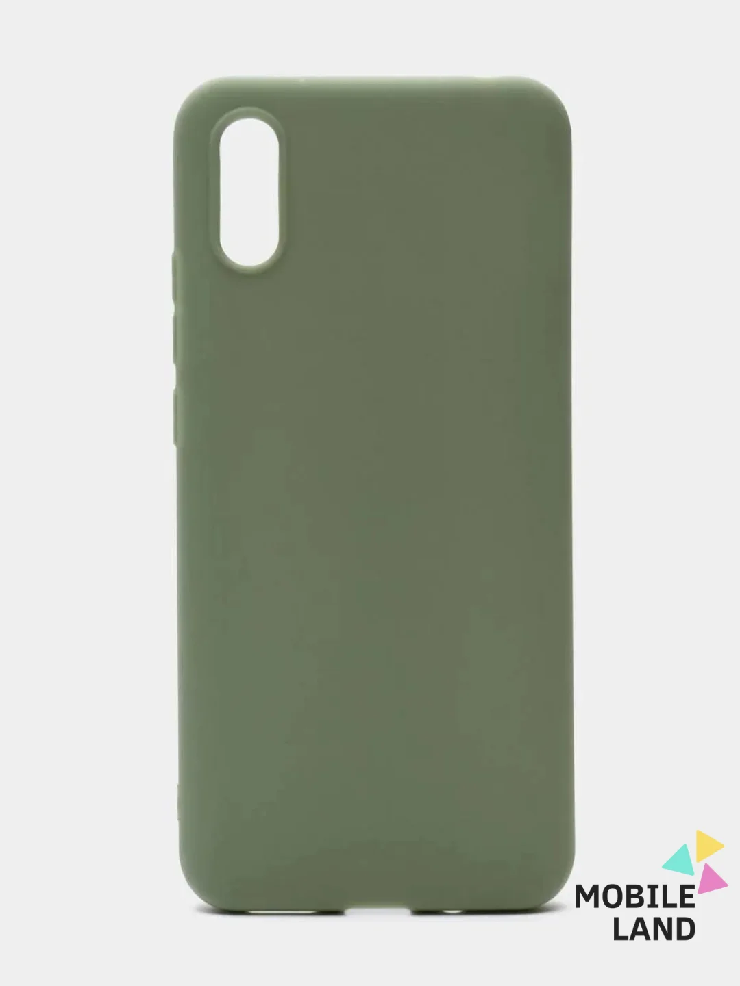 Бирюзовый чехол Xiaomi Redmi 9A силиконовый матовый