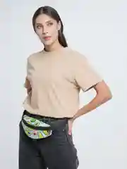 Бирюзовый сумка поясная