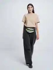 Бирюзовый сумка поясная