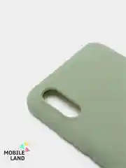 Бирюзовый чехол  Xiaomi Redmi 9A силиконовый матовый