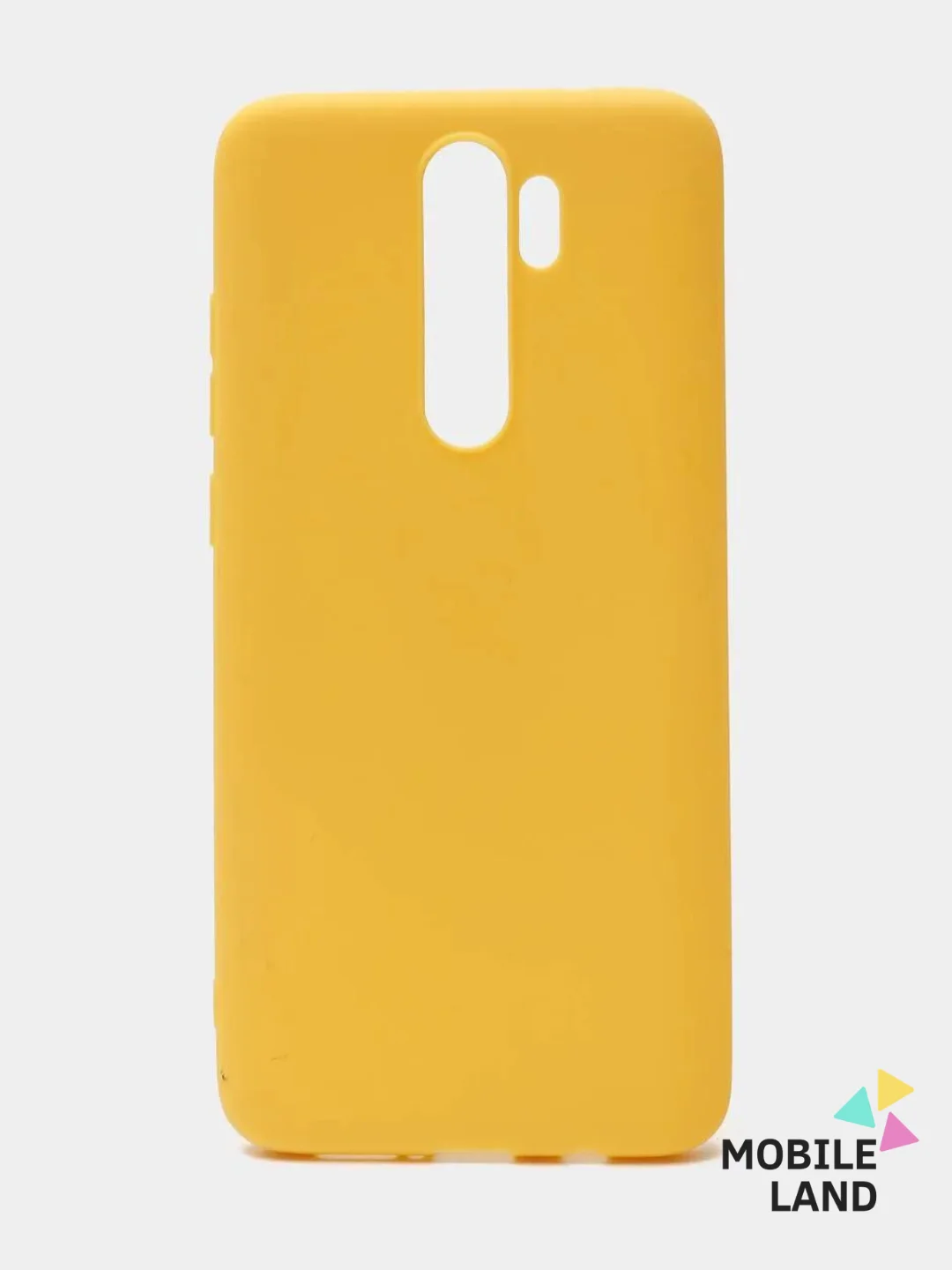Желтый чехол Xiaomi Redmi Note 8 Pro силиконовый