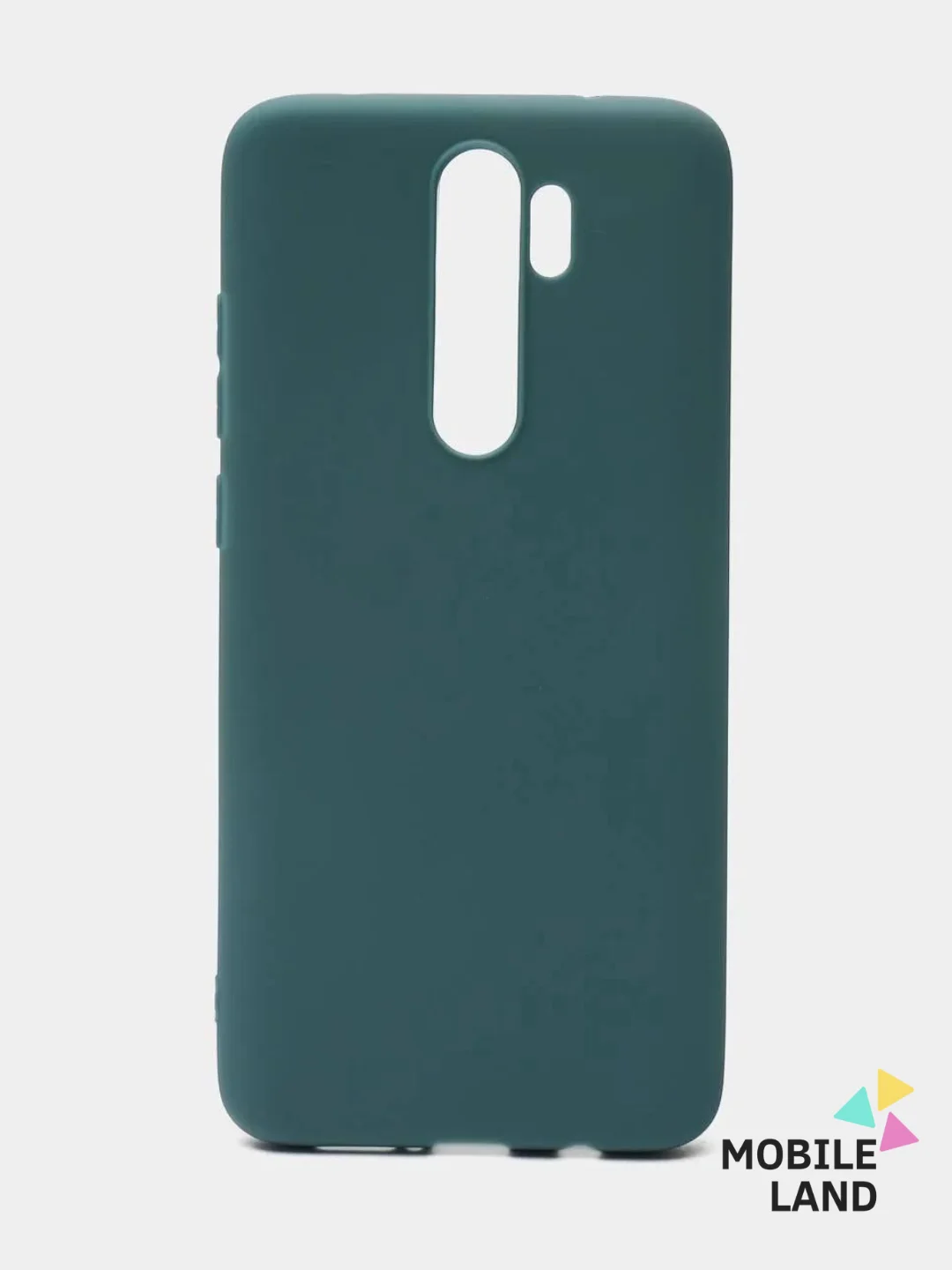 Синий меланж чехол Xiaomi Redmi Note 8 Pro силиконовый
