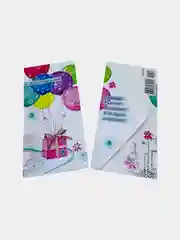 Розовый подарочные конверты