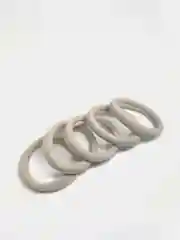 Молочный бесшовные РЕЗИНКИ ДЛЯ ВОЛОС, 3,5 СМ