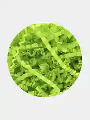 Салатовый бумажный наполнитель для подарочных коробок
