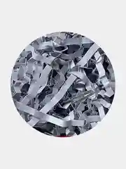 Серый бумажный наполнитель для подарочных коробок