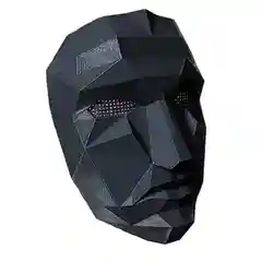 Черный маска "Игра в кальмара"