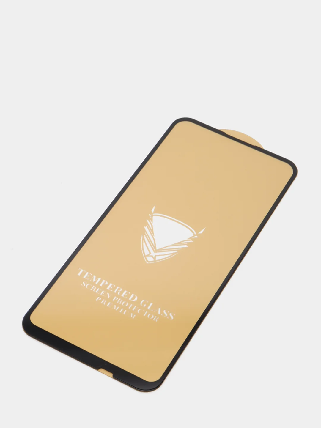 Черный защитное стекло Huawei Honor Y5 2019/ 8S/P30/9C/8A/8A Prime/Y6 2019 "OG" GOLD 5D