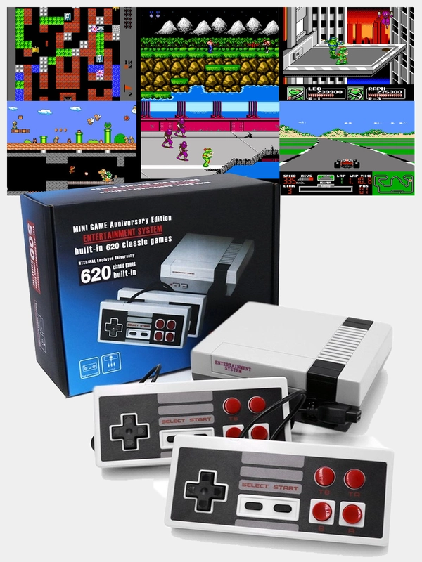 Игровая приставка Денди 8 Bit (620 встроенных игр) купить по цене 1990 ...