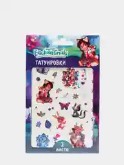 Наклейки - татуировки Энчантималс, 2 листа, диз. 1