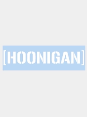 Наклейка на авто "HOONIGAN" 25х5см