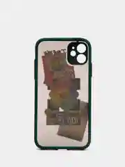 Зеленый чехол для iPhone 6/6S, 7 / 8 / SE 2020, 7 plus / 8 plus, X / XS, XR, 11, 12 Pro Max, mini