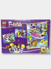 Конструктор Friends/Прогулочный Катер со светящимися деталями, 411 деталей