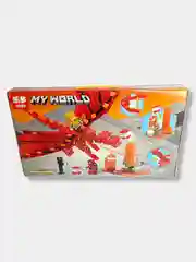 Конструктор Майнкрафт My World "Башня дракона" 353 детали/ Minecraft
