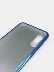 Пурпурный чехол Samsung Galaxy A02, Самсунг Галакси А02 блестящий