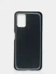 Черный чехол Samsung Galaxy A03s, Самсунг Галакси А03с блестящий
