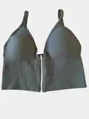 Синий меланж топ женский
