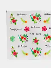 Коралловый слайдеры для дизайна ногтей