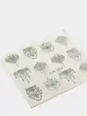 Карамельный слайдеры для дизайна ногтей