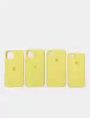 Желтый чехол Silicone Case для iPhone 11,XR,7,8,12,XS,8+,7+,11 Pro,Max,12 Pro,XS MAX