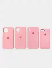 Розовый чехол Silicone Case для iPhone 11,XR,7,8,12,XS,8+,7+,11 Pro,Max,12 Pro,XS MAX