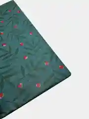 Зеленый бумага тишью с рисунком