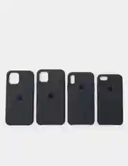 Черный чехол Silicone Case для iPhone 11,XR,7,8,12,XS,8+,7+,11 Pro,Max,12 Pro,XS MAX